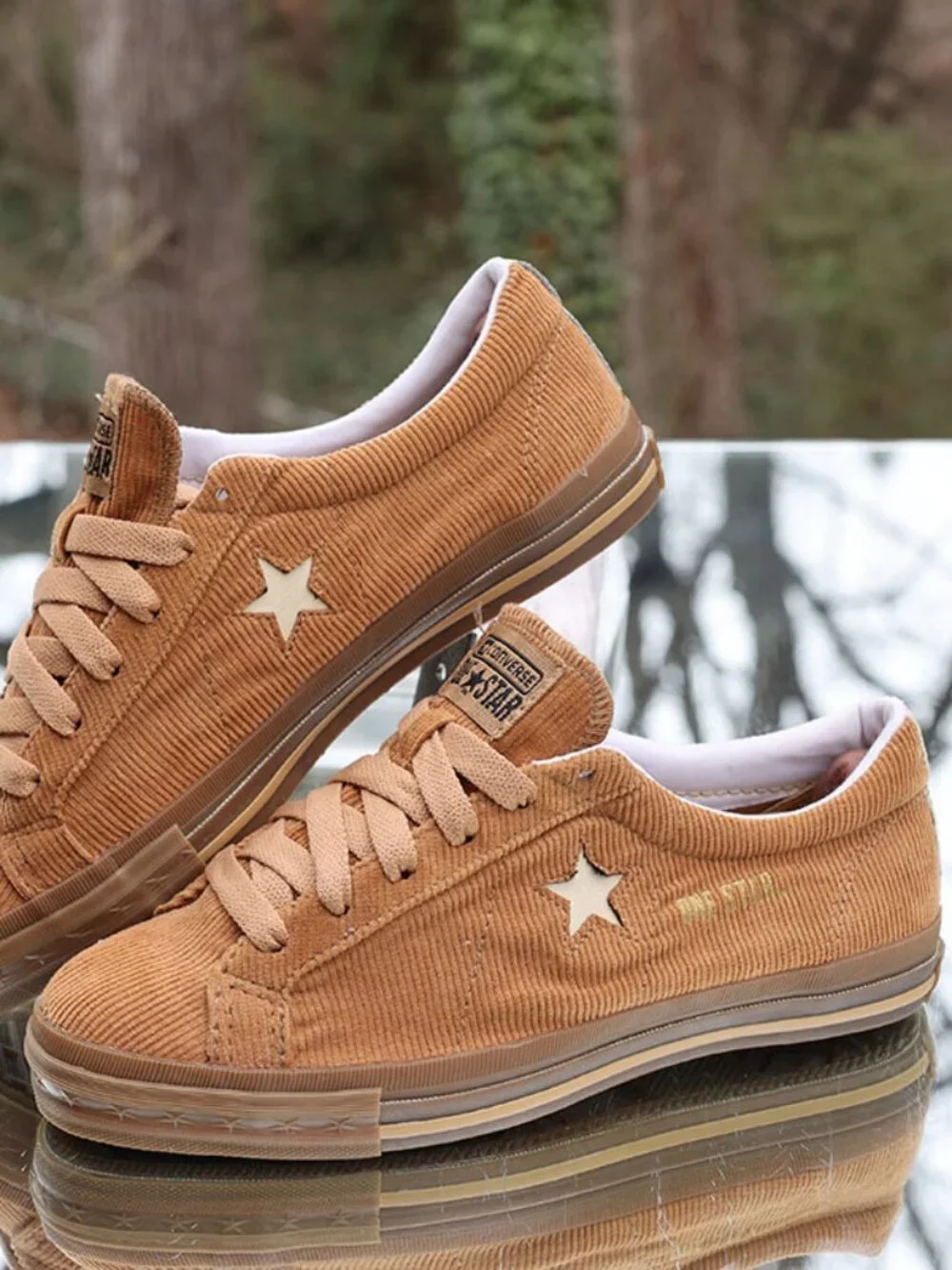 Vintage Converse One Star Brown Corduroy 2006 - Picture 2 of 16